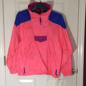 Columbia quarter zip light shell size M
